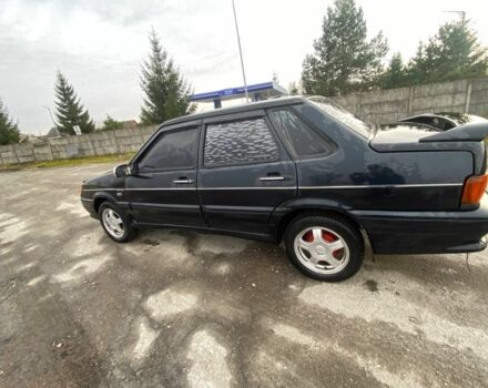 Черный ВАЗ 2115 Самара, объемом двигателя 1.6 л и пробегом 261 тыс. км за 1800 $, фото 4 на Automoto.ua
