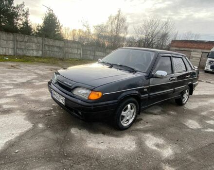 Черный ВАЗ 2115 Самара, объемом двигателя 1.6 л и пробегом 261 тыс. км за 1800 $, фото 1 на Automoto.ua