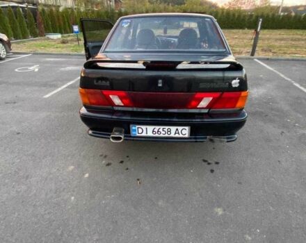 Чорний ВАЗ 2115 Самара, об'ємом двигуна 1.6 л та пробігом 208 тис. км за 1600 $, фото 3 на Automoto.ua