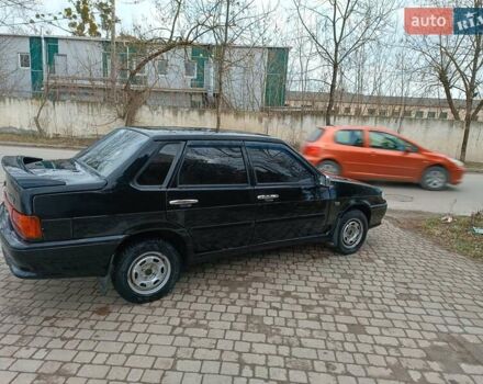 Черный ВАЗ 2115 Самара, объемом двигателя 1.6 л и пробегом 134 тыс. км за 2200 $, фото 3 на Automoto.ua