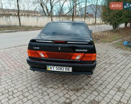 Черный ВАЗ 2115 Самара, объемом двигателя 1.6 л и пробегом 134 тыс. км за 2200 $, фото 2 на Automoto.ua