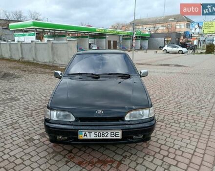 Черный ВАЗ 2115 Самара, объемом двигателя 1.6 л и пробегом 134 тыс. км за 2200 $, фото 1 на Automoto.ua