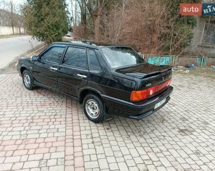 Черный ВАЗ 2115 Самара, объемом двигателя 1.6 л и пробегом 134 тыс. км за 2200 $, фото 4 на Automoto.ua