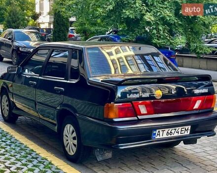 Чорний ВАЗ 2115 Самара, об'ємом двигуна 1.5 л та пробігом 199 тис. км за 1400 $, фото 6 на Automoto.ua