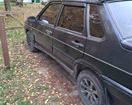 Черный ВАЗ 2115 Самара, объемом двигателя 1.5 л и пробегом 260 тыс. км за 1300 $, фото 4 на Automoto.ua