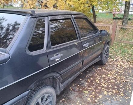 Черный ВАЗ 2115 Самара, объемом двигателя 1.5 л и пробегом 260 тыс. км за 1300 $, фото 1 на Automoto.ua