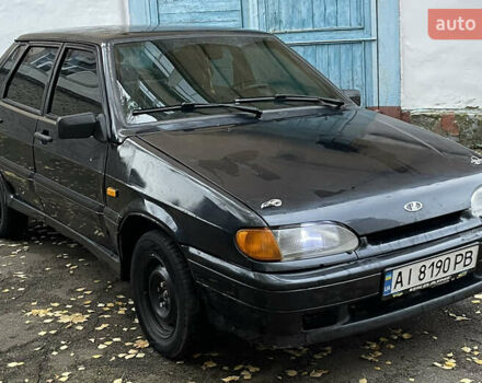 Черный ВАЗ 2115 Самара, объемом двигателя 1.5 л и пробегом 219 тыс. км за 1650 $, фото 3 на Automoto.ua