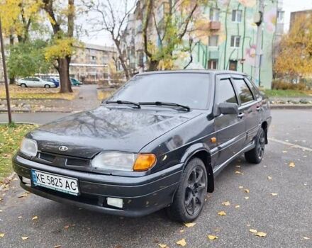 Черный ВАЗ 2115 Самара, объемом двигателя 1.5 л и пробегом 309 тыс. км за 2800 $, фото 1 на Automoto.ua