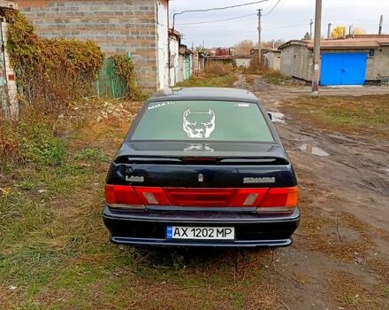 ВАЗ 2115 Самара 2005 в Чугуеве на Automoto.ua Черный ВАЗ 2115 Самара, объемом двигателя 1.5 л и пробегом 200 тыс. км за 1600 $, фото 3 на Automoto.ua