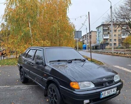Черный ВАЗ 2115 Самара, объемом двигателя 1.5 л и пробегом 309 тыс. км за 2800 $, фото 11 на Automoto.ua
