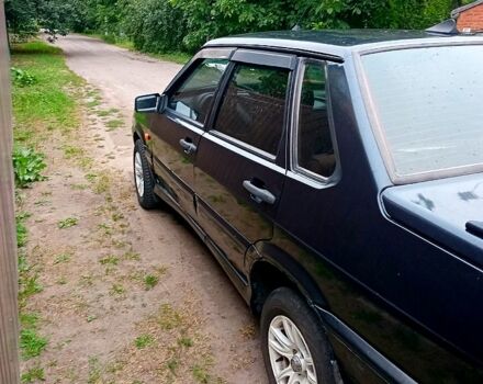 Чорний ВАЗ 2115 Самара, об'ємом двигуна 1.5 л та пробігом 290 тис. км за 1550 $, фото 3 на Automoto.ua