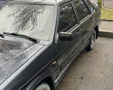Черный ВАЗ 2115 Самара, объемом двигателя 1.5 л и пробегом 261 тыс. км за 2000 $, фото 4 на Automoto.ua