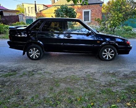 Черный ВАЗ 2115 Самара, объемом двигателя 1.5 л и пробегом 100 тыс. км за 2300 $, фото 1 на Automoto.ua