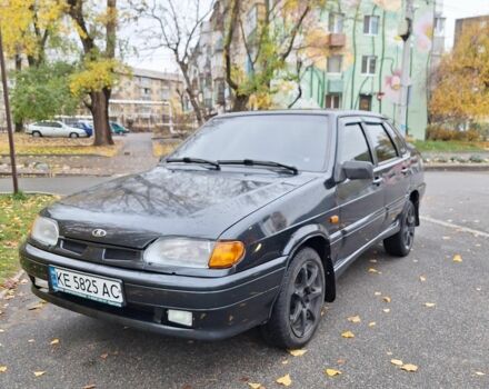 Черный ВАЗ 2115 Самара, объемом двигателя 1.5 л и пробегом 309 тыс. км за 2800 $, фото 2 на Automoto.ua