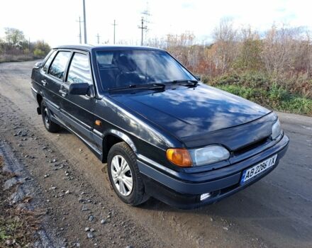 Черный ВАЗ 2115 Самара, объемом двигателя 1.5 л и пробегом 250 тыс. км за 2400 $, фото 4 на Automoto.ua