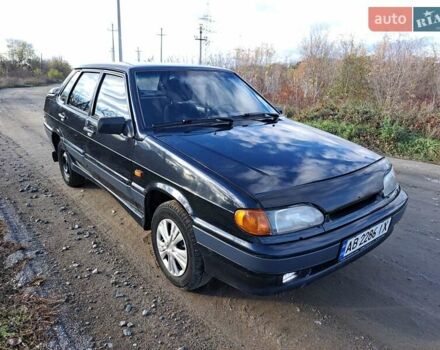 Черный ВАЗ 2115 Самара, объемом двигателя 1.5 л и пробегом 250 тыс. км за 2300 $, фото 8 на Automoto.ua