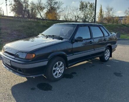 Черный ВАЗ 2115 Самара, объемом двигателя 1.5 л и пробегом 125 тыс. км за 2400 $, фото 6 на Automoto.ua