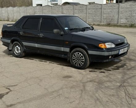 Черный ВАЗ 2115 Самара, объемом двигателя 0.15 л и пробегом 170 тыс. км за 1999 $, фото 6 на Automoto.ua