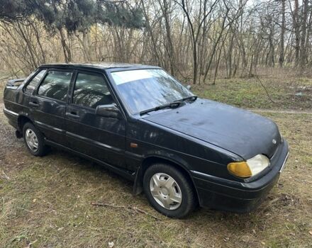 Черный ВАЗ 2115 Самара, объемом двигателя 1.5 л и пробегом 200 тыс. км за 1399 $, фото 1 на Automoto.ua