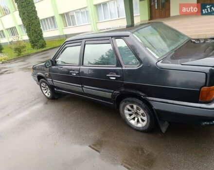 Черный ВАЗ 2115 Самара, объемом двигателя 1.5 л и пробегом 260 тыс. км за 1750 $, фото 1 на Automoto.ua