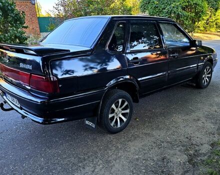 Черный ВАЗ 2115 Самара, объемом двигателя 1.5 л и пробегом 100 тыс. км за 2300 $, фото 2 на Automoto.ua