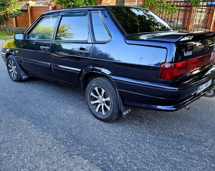 Черный ВАЗ 2115 Самара, объемом двигателя 1.5 л и пробегом 100 тыс. км за 2300 $, фото 3 на Automoto.ua