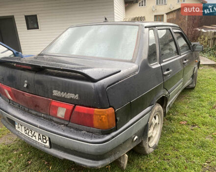 Чорний ВАЗ 2115 Самара, об'ємом двигуна 1.5 л та пробігом 111 тис. км за 1400 $, фото 3 на Automoto.ua