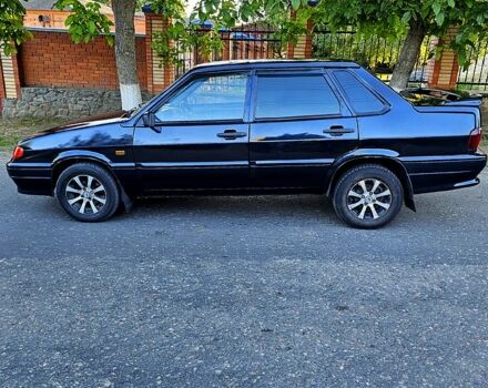 Черный ВАЗ 2115 Самара, объемом двигателя 1.5 л и пробегом 100 тыс. км за 2300 $, фото 4 на Automoto.ua