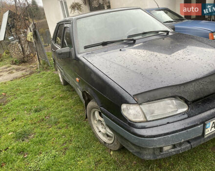 Чорний ВАЗ 2115 Самара, об'ємом двигуна 1.5 л та пробігом 111 тис. км за 1400 $, фото 6 на Automoto.ua