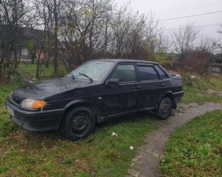Черный ВАЗ 2115 Самара, объемом двигателя 1.5 л и пробегом 300 тыс. км за 1300 $, фото 1 на Automoto.ua