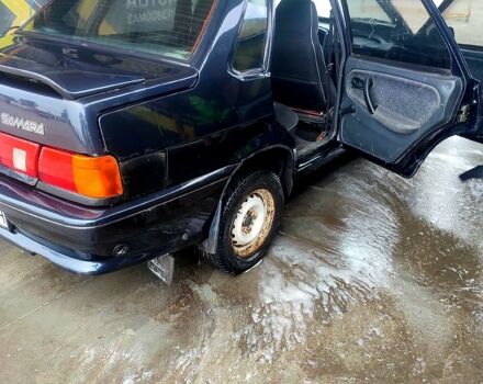 Черный ВАЗ 2115 Самара, объемом двигателя 1.6 л и пробегом 380 тыс. км за 1600 $, фото 1 на Automoto.ua