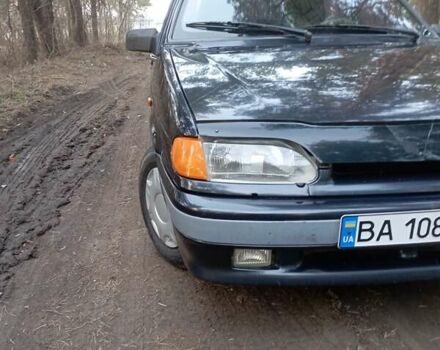 Черный ВАЗ 2115 Самара, объемом двигателя 1.5 л и пробегом 242 тыс. км за 2000 $, фото 2 на Automoto.ua