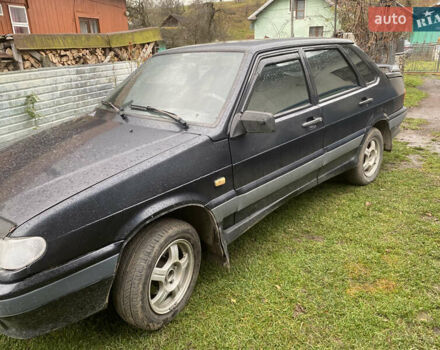 Чорний ВАЗ 2115 Самара, об'ємом двигуна 1.5 л та пробігом 111 тис. км за 1400 $, фото 4 на Automoto.ua