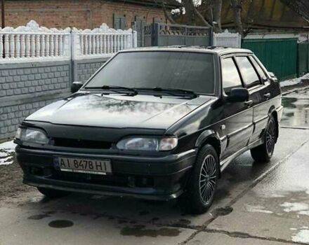 Черный ВАЗ 2115 Самара, объемом двигателя 1.5 л и пробегом 219 тыс. км за 2650 $, фото 2 на Automoto.ua