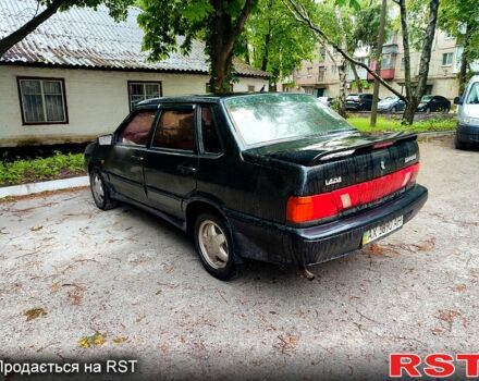 Черный ВАЗ 2115 Самара, объемом двигателя 1.5 л и пробегом 350 тыс. км за 850 $, фото 2 на Automoto.ua