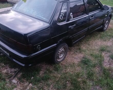 Черный ВАЗ 2115 Самара, объемом двигателя 1.5 л и пробегом 180 тыс. км за 700 $, фото 2 на Automoto.ua