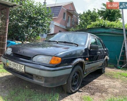 Черный ВАЗ 2115 Самара, объемом двигателя 1.5 л и пробегом 137 тыс. км за 1200 $, фото 3 на Automoto.ua