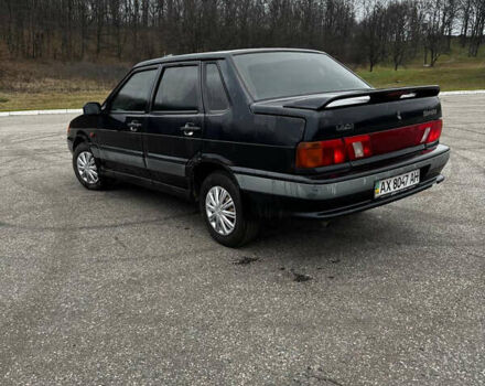Чорний ВАЗ 2115 Самара, об'ємом двигуна 1.5 л та пробігом 206 тис. км за 1000 $, фото 3 на Automoto.ua