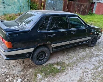Чорний ВАЗ 2115 Самара, об'ємом двигуна 1.5 л та пробігом 100 тис. км за 1100 $, фото 3 на Automoto.ua