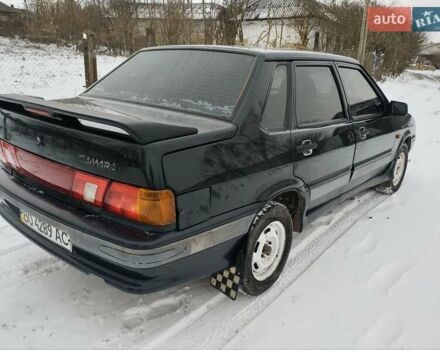 Черный ВАЗ 2115 Самара, объемом двигателя 1.5 л и пробегом 131 тыс. км за 1850 $, фото 18 на Automoto.ua