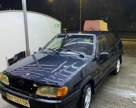 Черный ВАЗ 2115 Самара, объемом двигателя 1.5 л и пробегом 198 тыс. км за 1700 $, фото 1 на Automoto.ua