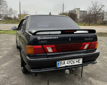 Чорний ВАЗ 2115 Самара, об'ємом двигуна 1.5 л та пробігом 179 тис. км за 2300 $, фото 3 на Automoto.ua