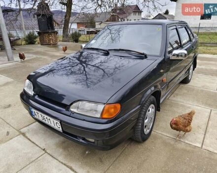 Черный ВАЗ 2115 Самара, объемом двигателя 1.5 л и пробегом 140 тыс. км за 1900 $, фото 7 на Automoto.ua
