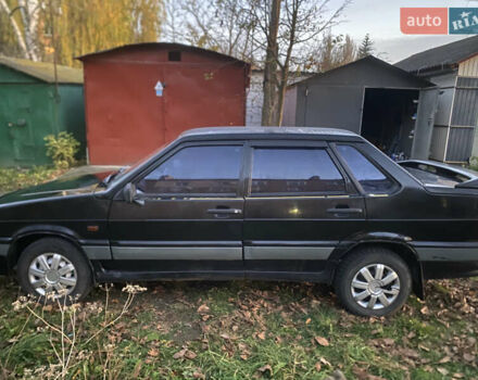 Чорний ВАЗ 2115 Самара, об'ємом двигуна 1.5 л та пробігом 312 тис. км за 1350 $, фото 4 на Automoto.ua