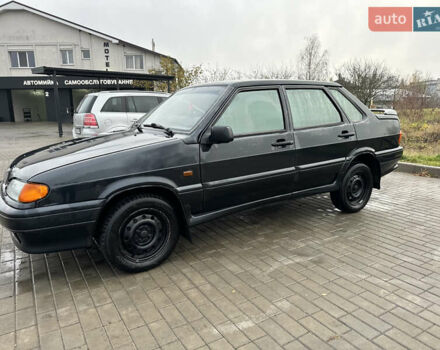 Черный ВАЗ 2115 Самара, объемом двигателя 1.5 л и пробегом 169 тыс. км за 1300 $, фото 6 на Automoto.ua