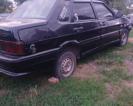 Черный ВАЗ 2115 Самара, объемом двигателя 1.5 л и пробегом 180 тыс. км за 700 $, фото 5 на Automoto.ua