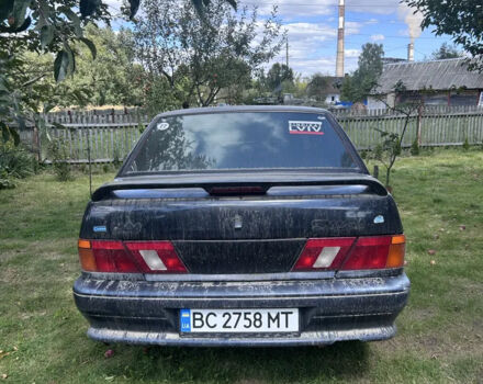 Чорний ВАЗ 2115 Самара, об'ємом двигуна 1.5 л та пробігом 210 тис. км за 1750 $, фото 2 на Automoto.ua