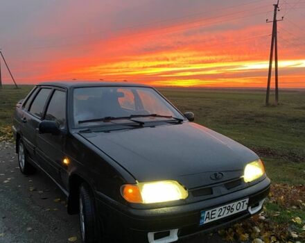 Чорний ВАЗ 2115 Самара, об'ємом двигуна 1.5 л та пробігом 200 тис. км за 2200 $, фото 4 на Automoto.ua