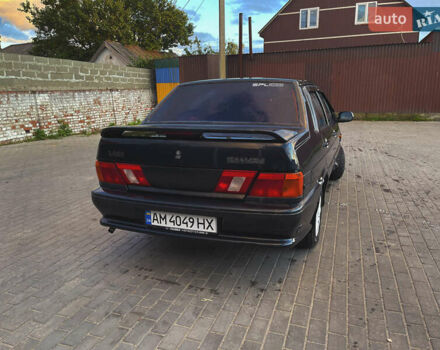 Чорний ВАЗ 2115 Самара, об'ємом двигуна 1.5 л та пробігом 260 тис. км за 2550 $, фото 6 на Automoto.ua