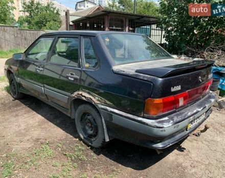 Черный ВАЗ 2115 Самара, объемом двигателя 1.5 л и пробегом 137 тыс. км за 1200 $, фото 6 на Automoto.ua